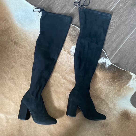 Steve Madden Shoes - Steve Madden Suede thigh high boots